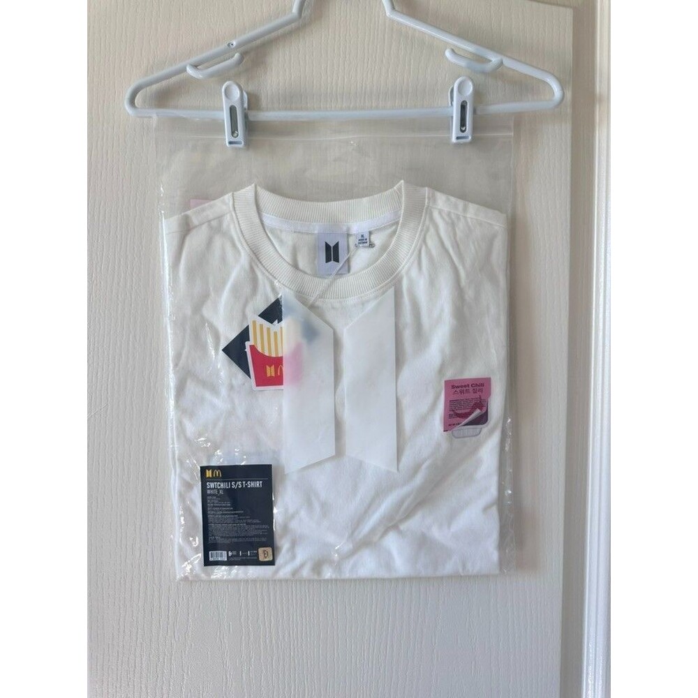 BTS X McDonalds White Sweet Chili Shirt X-Large